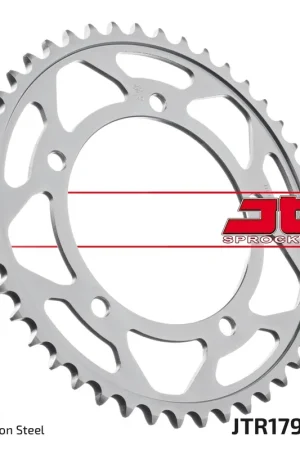 Gereduceerde Prijs JT SPROCKETS - REAR STEEL 45T, 525 - Sprockets - Stevig materiaal